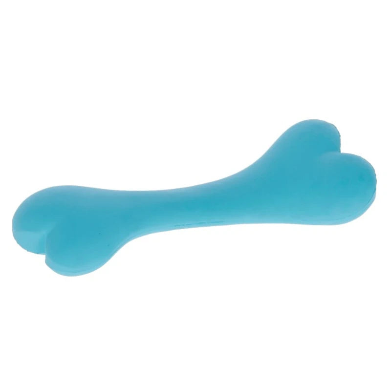 Solid Rubber Bone - 17cm