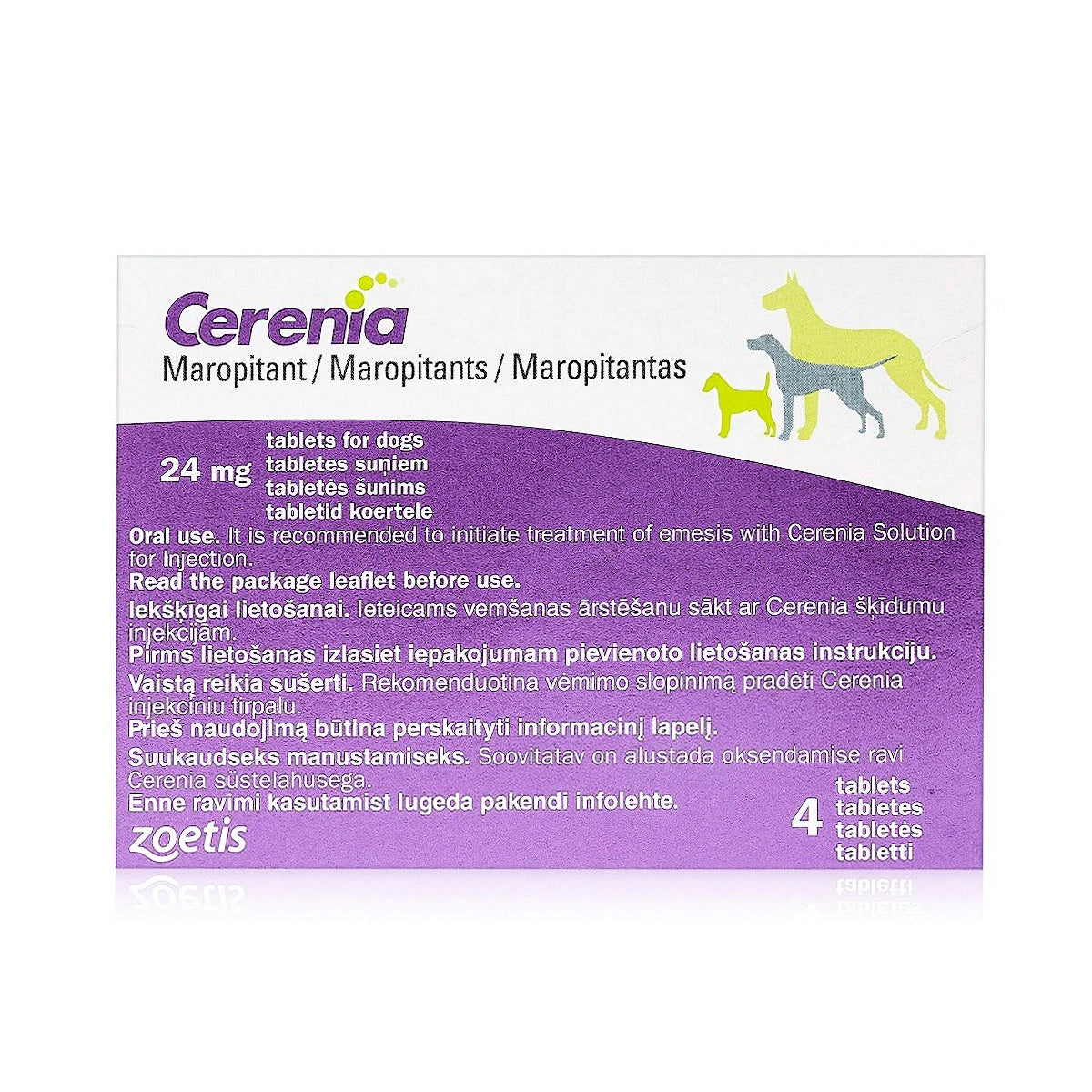 Cerenia® Tablets for Dogs 16/24/60/160mg