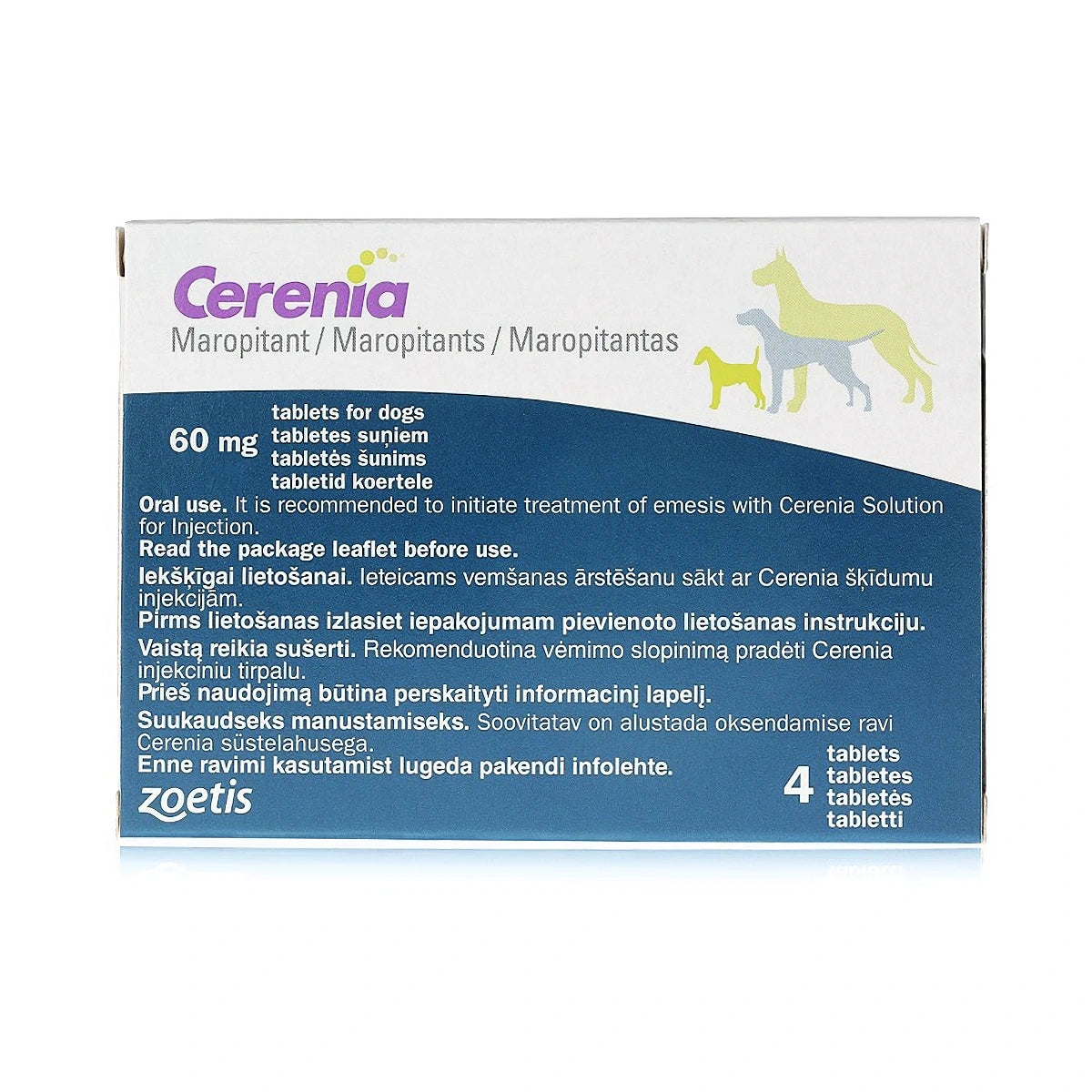 Cerenia® Tablets for Dogs 16/24/60/160mg