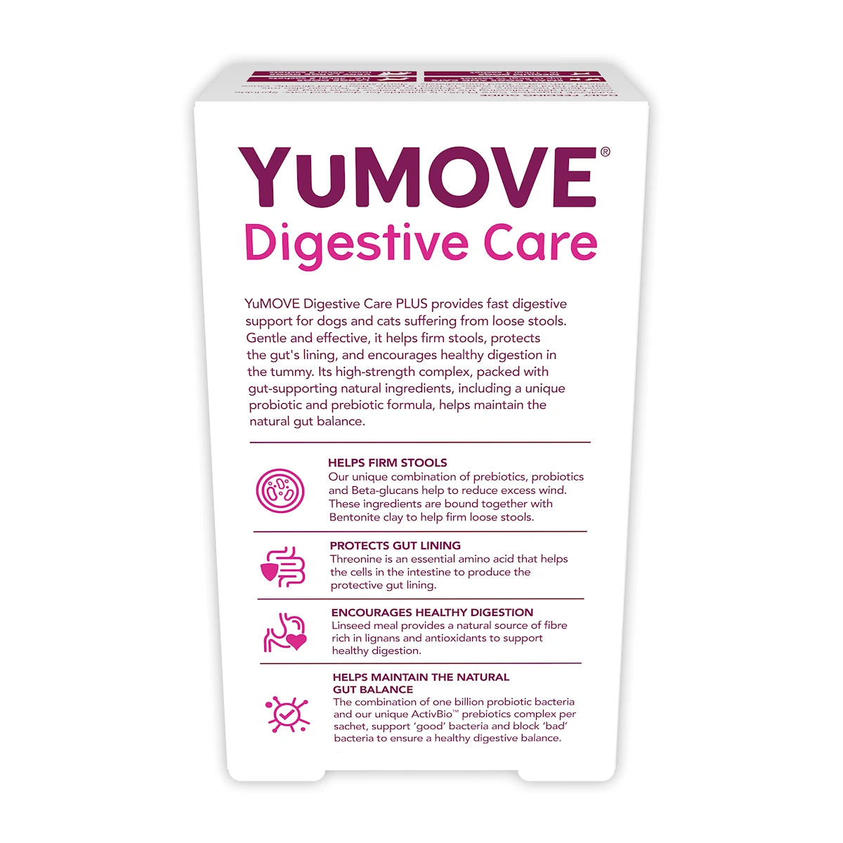 YuMOVE Digestive Care Plus - 6 or 60 Sachets