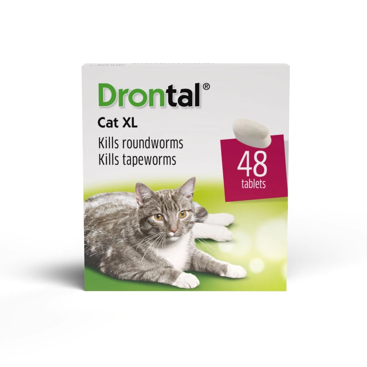 Drontal Cat XL (Over 4Kg) 345/30mg Tablets