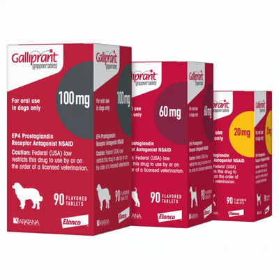 Galliprant 20mg, 60mg, 100mg Packs of 30