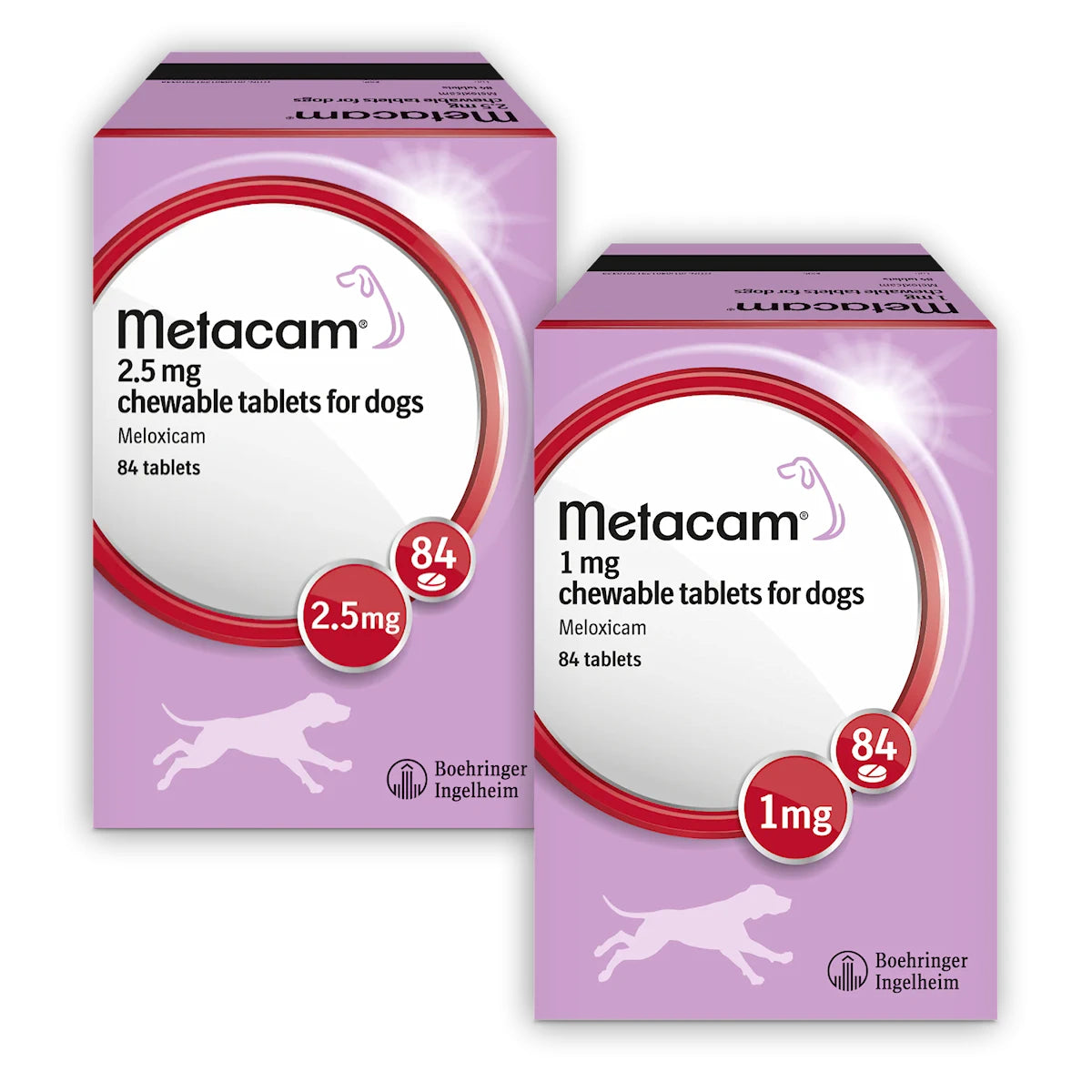 Metacam Chewable Tablets for Dogs - 1mg/2.5mg