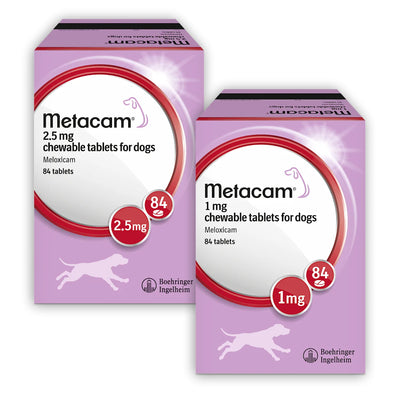 Metacam Chewable Tablets for Dogs - 1mg/2.5mg