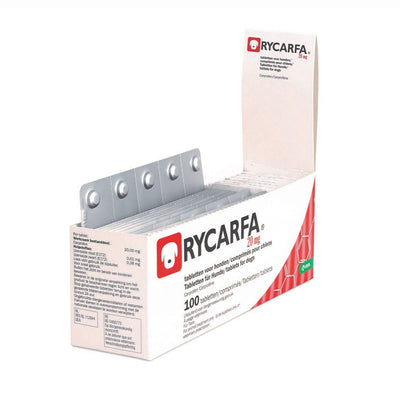 Rycarfa for Dogs 20mg (100 Tablets)