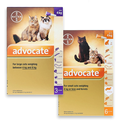 Advocate 40 Spot-On For Small Cats up to 4Kg