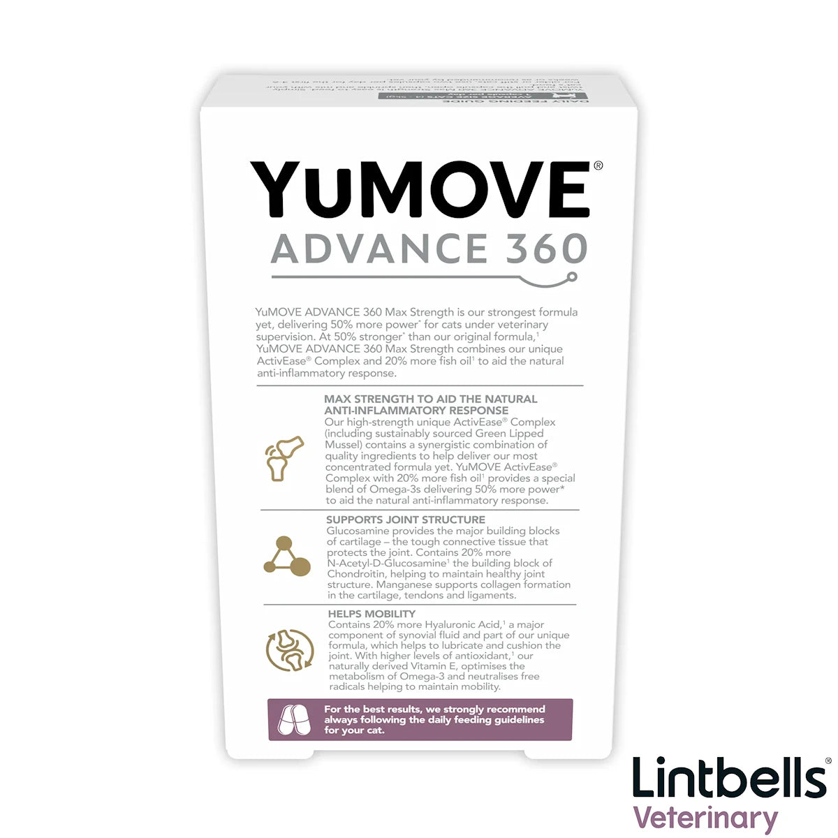 YuMOVE Advance 360 Max Strength For Cats