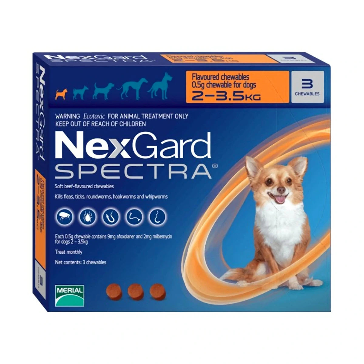 Nexgard spectra best sale uk