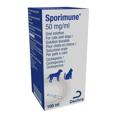 Sporimune Oral Solution For Cats & Dogs 50mg/ml