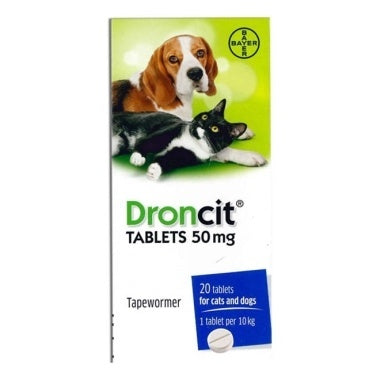 Droncit tablets for Cats & Dogs