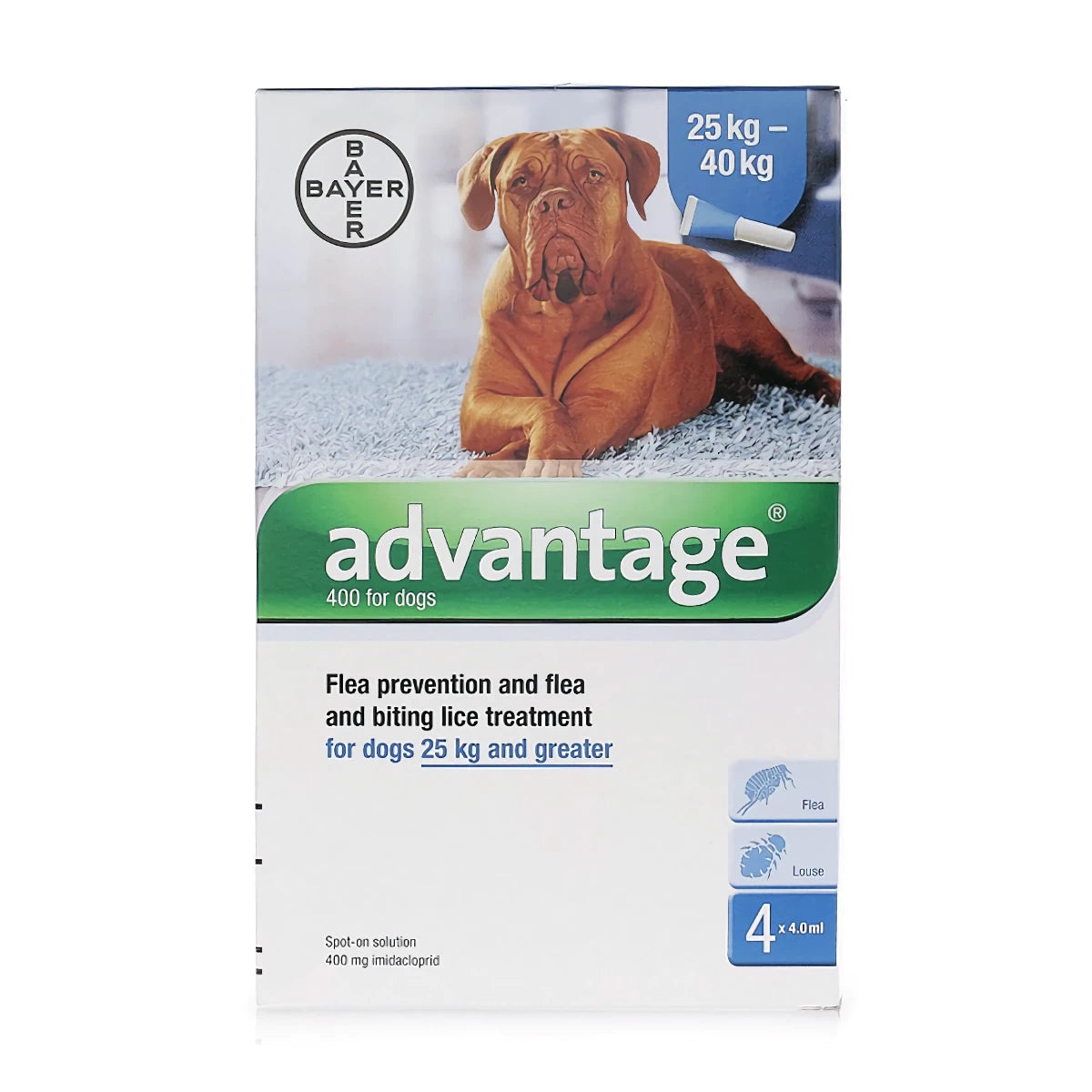 Advantage 400 for dogs 4x4ml