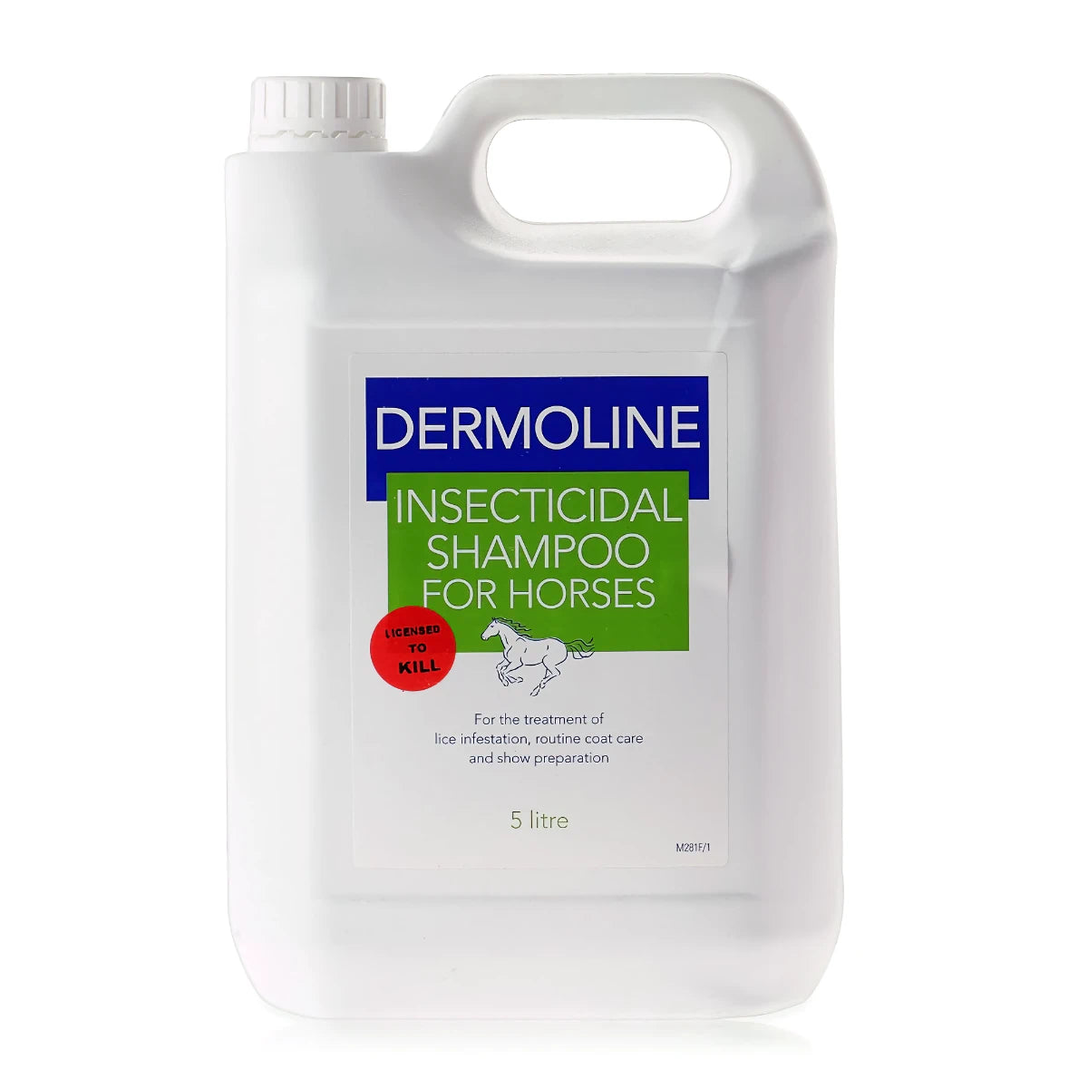 Dermoline Insecticidal Equine Shampoo - 5Ltr