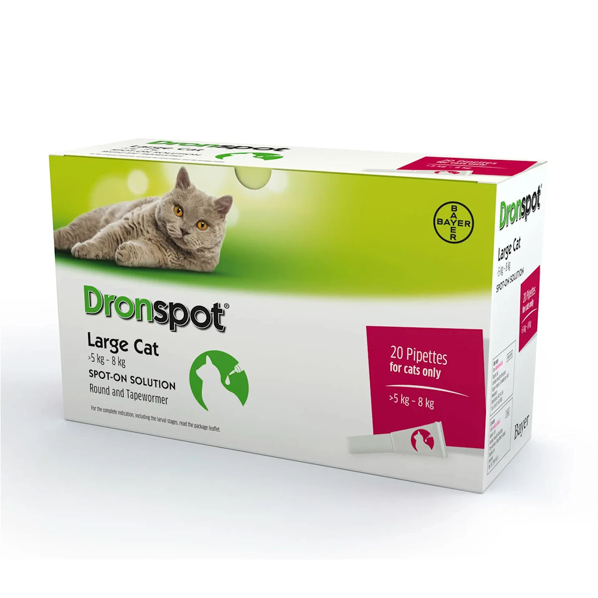 Dronspot for Cats - 20 Pipette Pack