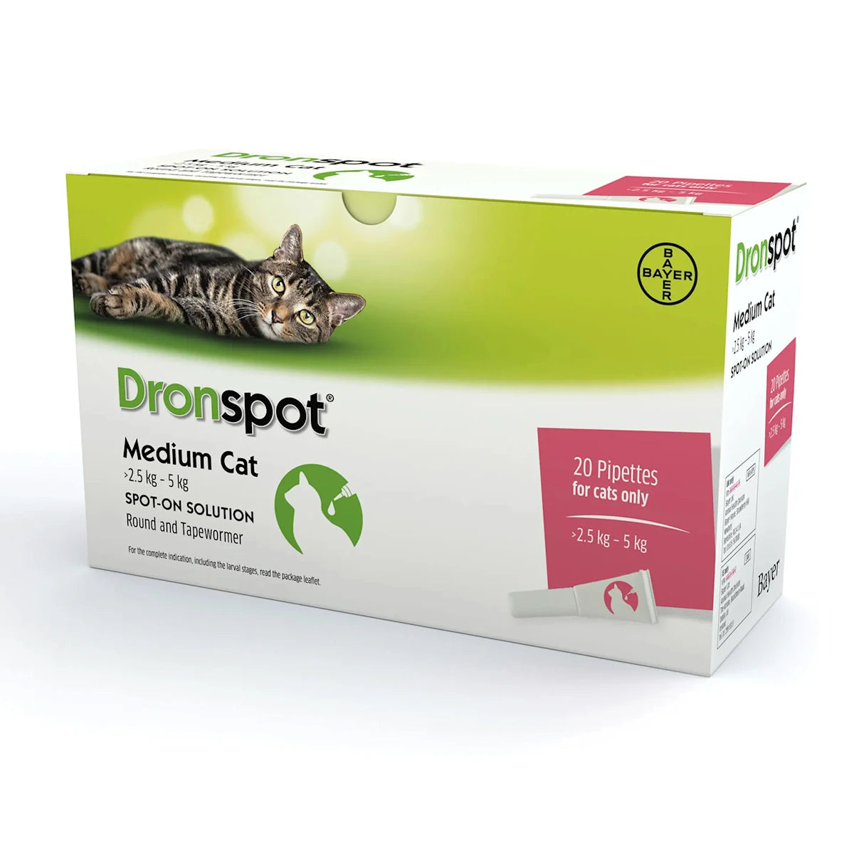 Dronspot for Cats - 20 Pipette Pack