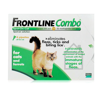 Frontline Combo Spot-On for Cats - 6 Pipettes