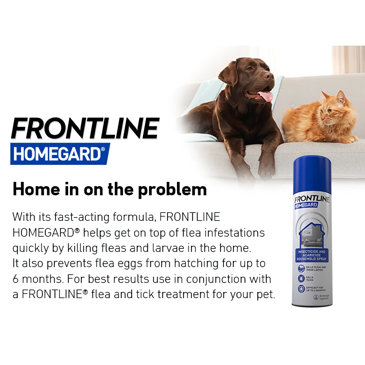 Frontline HomeGard 500ml Spray