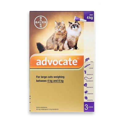 Advocate 40 Spot-On For Small Cats up to 4Kg