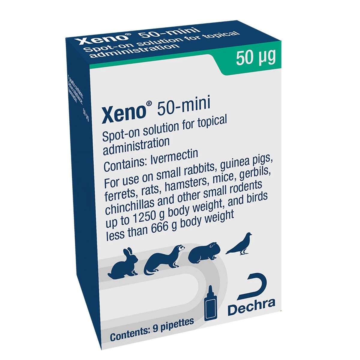 Xeno 50-Mini Spot-On Parasite Control