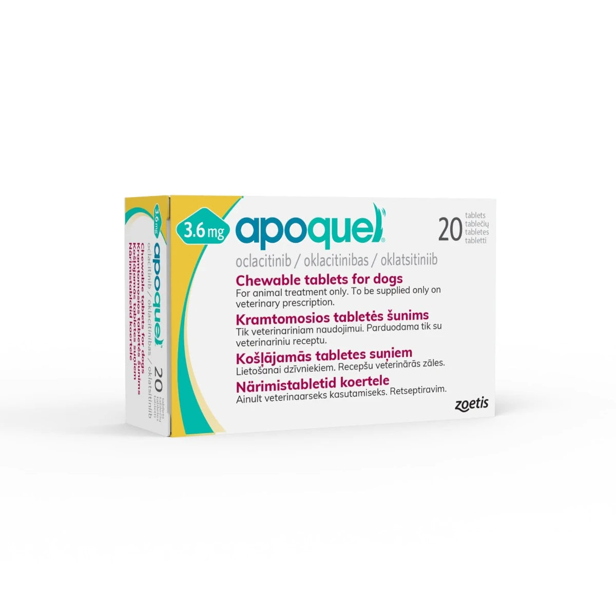 Apoquel Chewable Tablets For Dogs - Main Image
