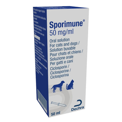 Sporimune Oral Solution For Cats & Dogs 50mg/ml
