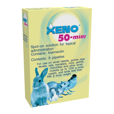 Xeno 50-Mini Spot-On Parasite Control